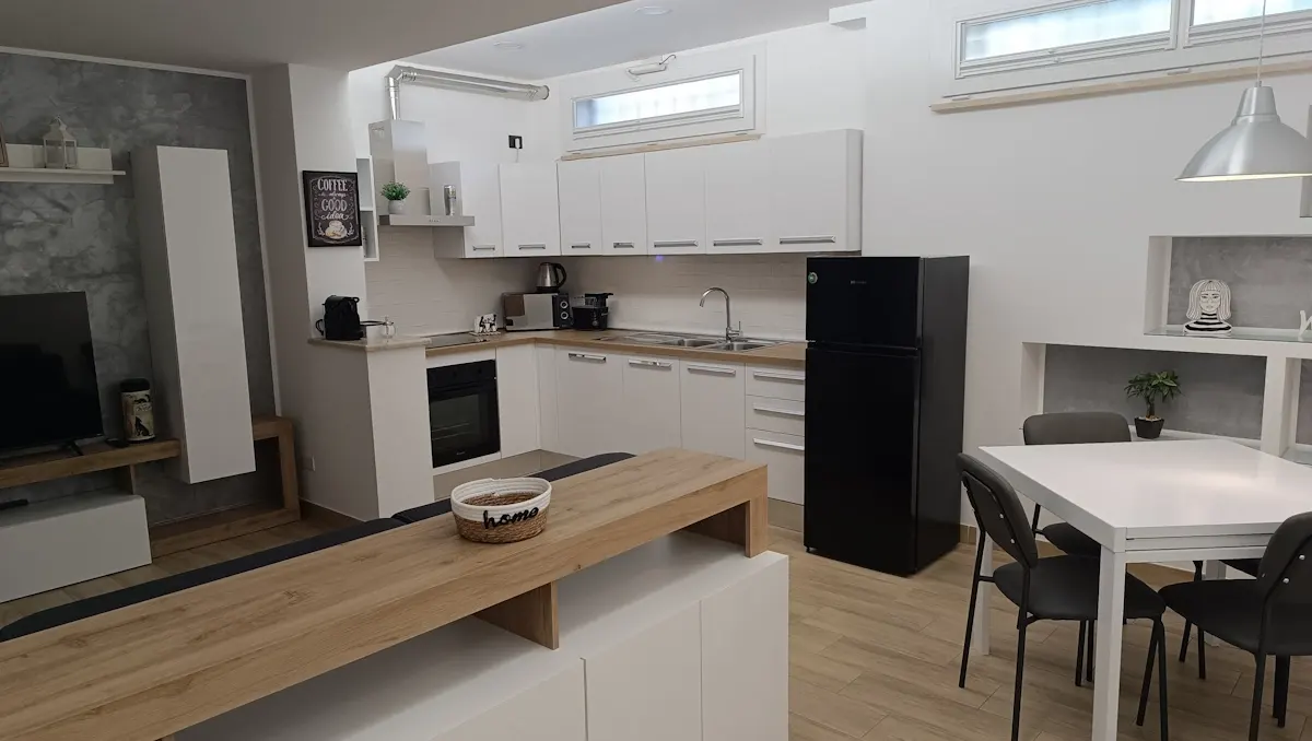 Spacious living room overview